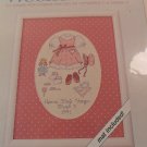 2 CROSS STITCH PATTERN ARE LITTLE GIRL AND HEARTS ENTWINED