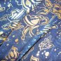 VINTAGE silk long scarf SCARF BANDANA SHAWL 100% silk