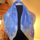 VINTAGE silk scarf SCARF BANDANA HANDKERCHI​EF 100% silk