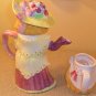 Vintage Miss Piggy Teapot Tea Pot and creamer Sigma Tastesetter