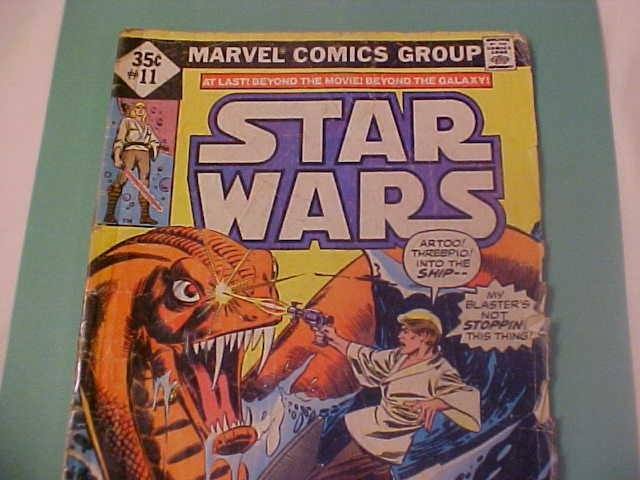 1978 MARVEL COMIC BOOK #11 STAR WARS THE FATE OF LUKE