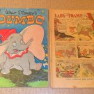Lot of 2 Disney comic books Dumbo and Lady and Tramp