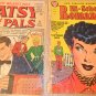 Lot of 4 vinatge comic books Patsy Walker's Pals,Hi-School Romance, magic summer, more than a pal