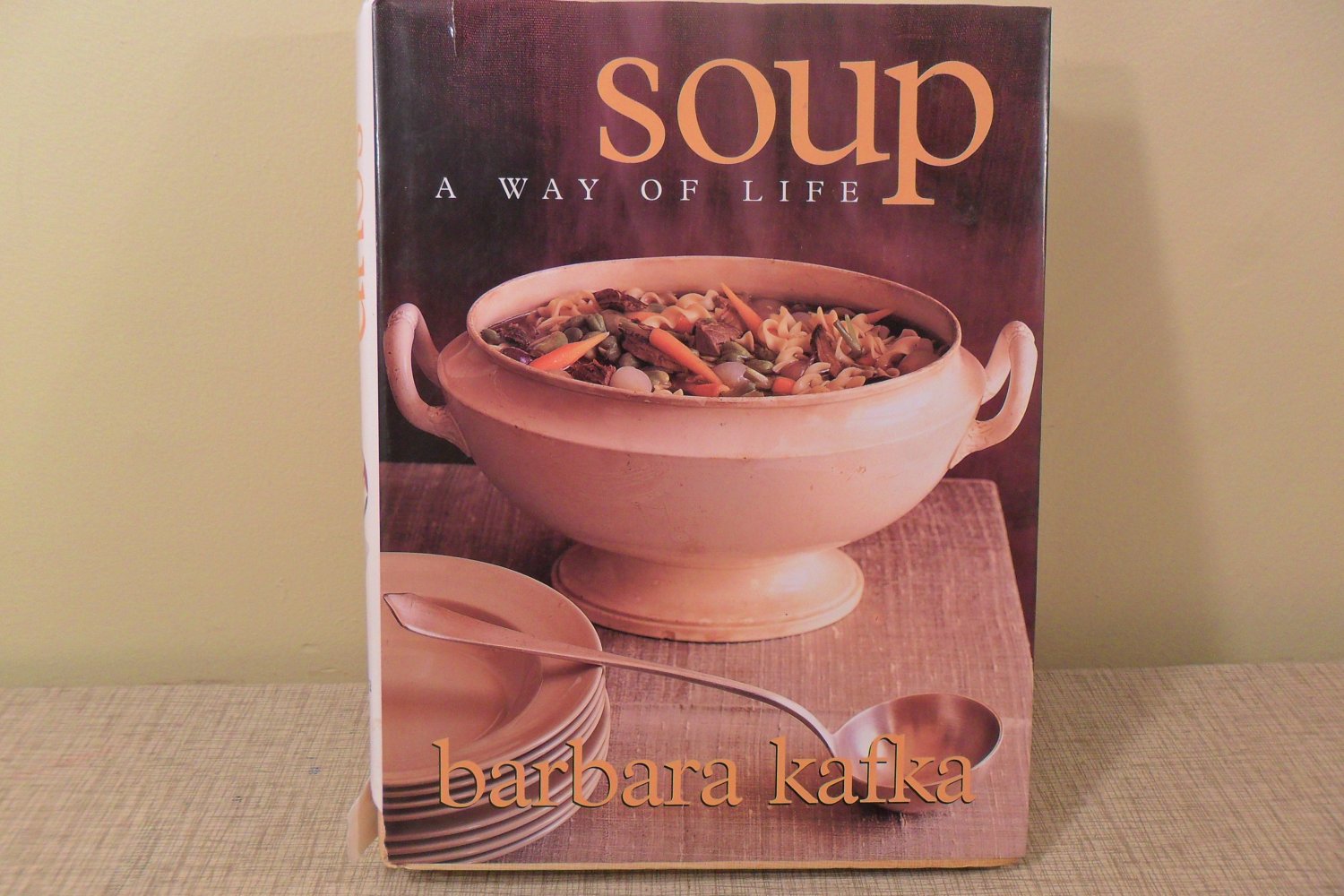 1998 Soup A Way Of Life by Barbara Kafka CookBook
