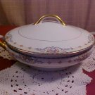 NORITAKE china WELLESLEY Pat. 68476 Round Covered Vegetable Bowl with Lid