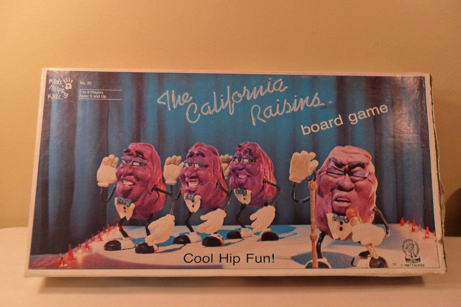 1987 The California Raisins Board Game complete