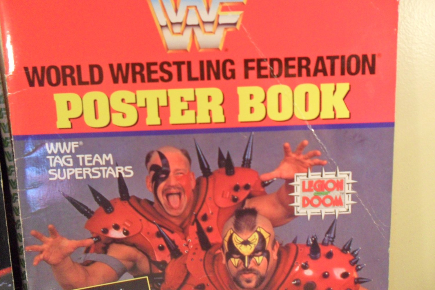 Lot Of 2 1991 WWF World Wrestling Federation Poster Book (RARE) (SOLD)