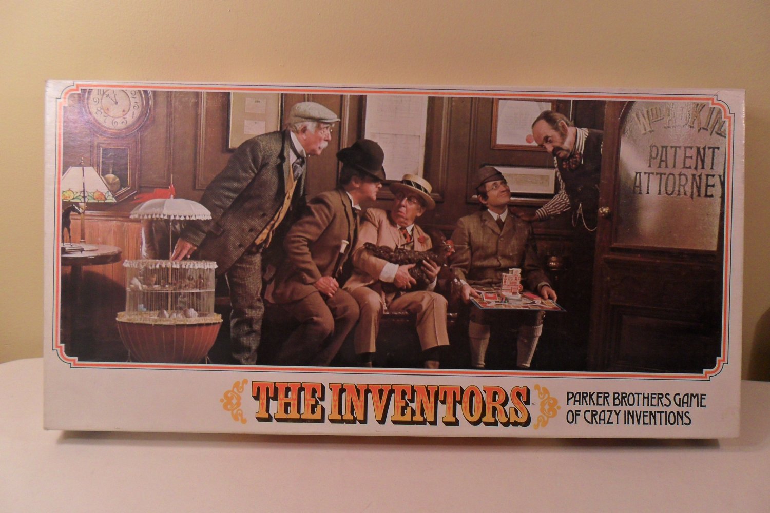 Vintage 1974 THE INVENTORS Parker Brothers board game of crazy inventions