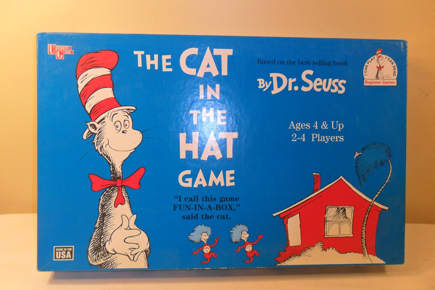 1990 The Cat in the Hat Family Board Game University Games