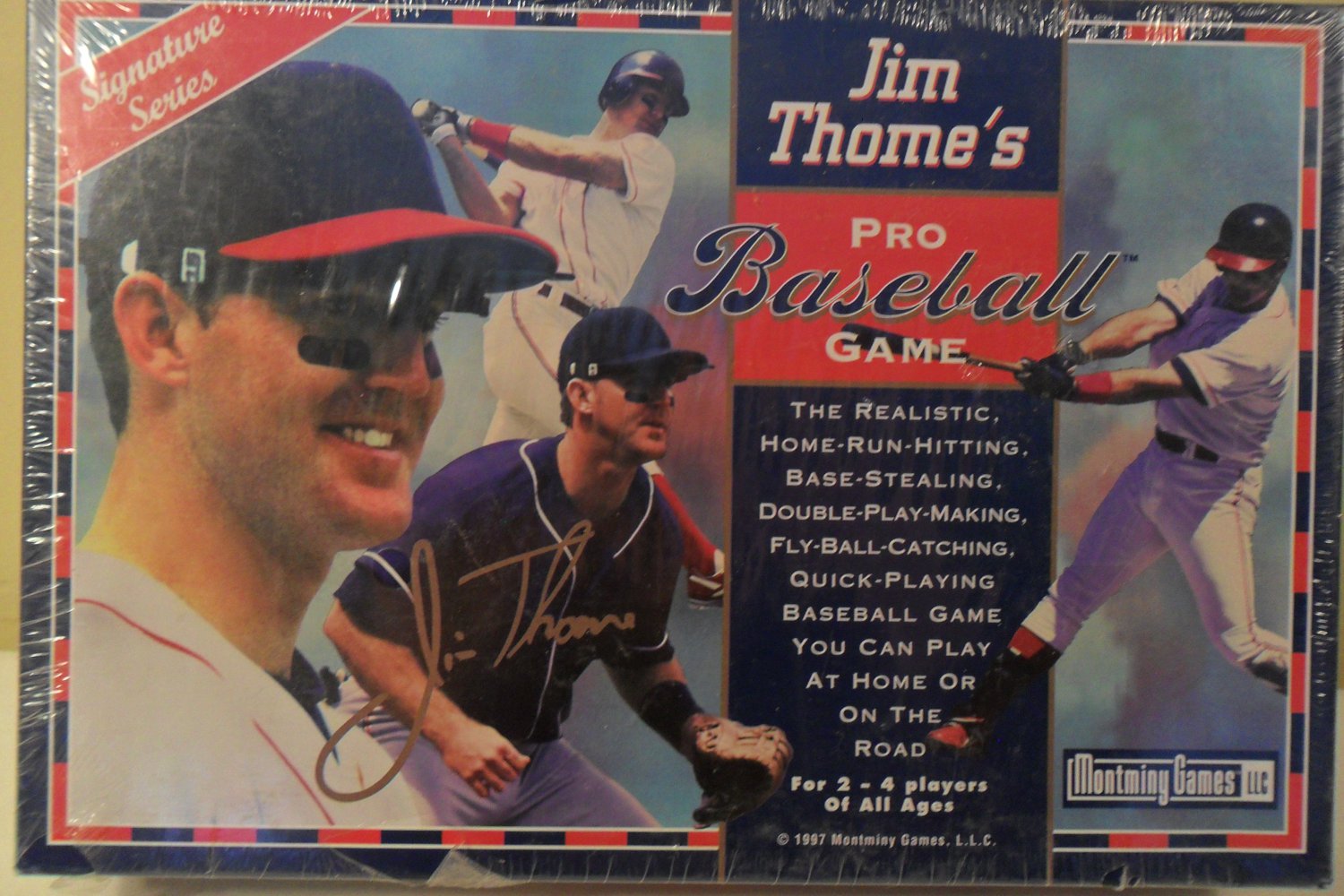 MIB JIM THOME PRO BASEBALL DICE GAME 1997 RARE