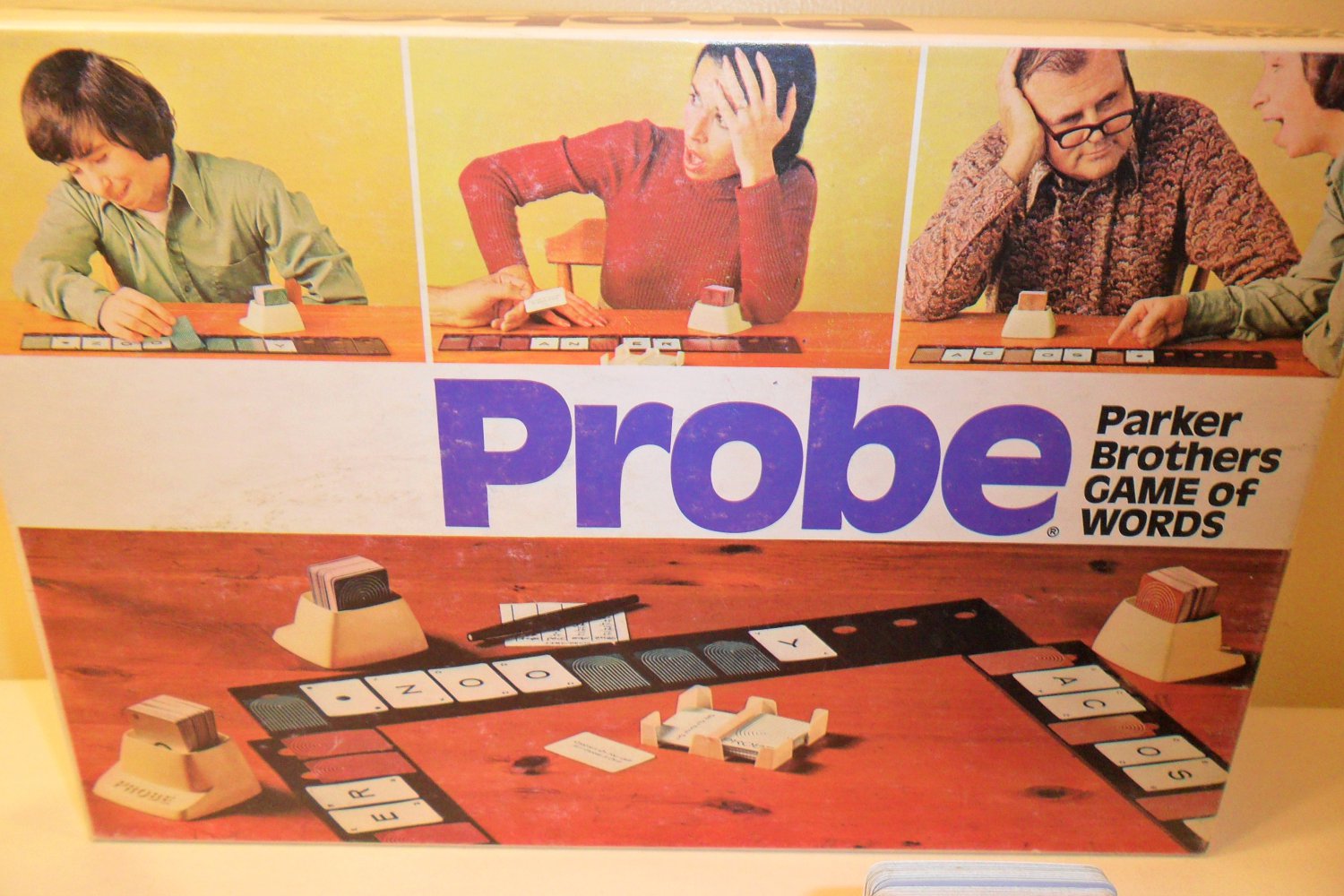 1974 Probe Parker Brothers game of words complete