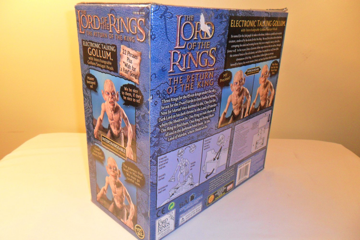 talking gollum figure