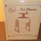 NIB The Pampered Chef Ice Shaver