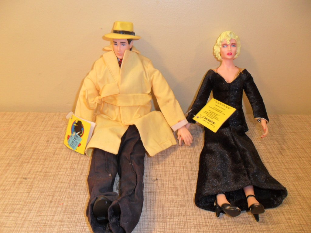 DICK TRACY and MADONNA dolls by Applause