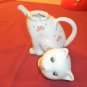 Vintage china Cat Tea Pot
