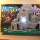 MB Challenging Puzz 3-D Camelot Fully Dimensional Puzzle