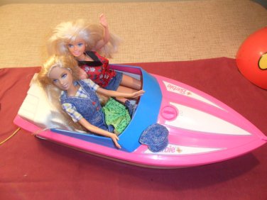 vintage barbie boat