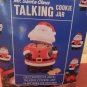 MIB Vintage Mr. Santa Claus Talking Cookie Jar