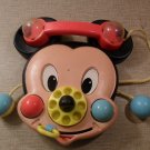 Vintage Mattel Disney Mickey Mouse Crib Toy