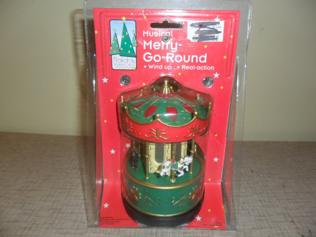 MIB Vintage 1990's Musical Merry-Go-Round