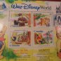 Huge 1990s Lot Winnie The Pooh Walt Disney World Stamp Collection w/ COA
