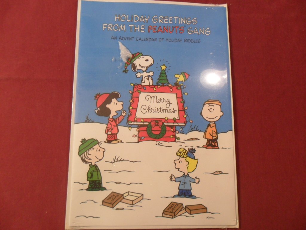 MIP Vintage Hallmark Holiday Greetings From The Peanuts Gang