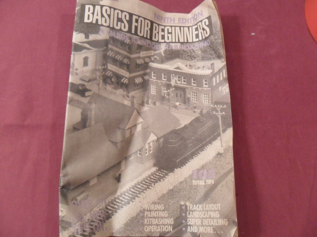 Vintage Guide To Model Railroading Basic For Beginners Ninth Edition