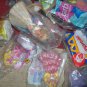 Large priority box filled with Barbie happy meal toys