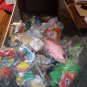Large Priority Box Filled With Disney Happy Meal Toys 80's & 90's