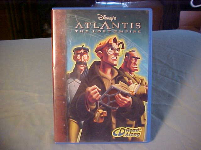 cost cash a check & DISNEY ATLANTIS EMPIRE READ ALONG CD THE TAPE LOST