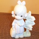 1992 Precious Moments Loving Caring And Sharing Along The Way figurine