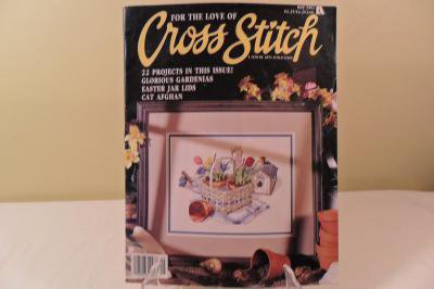 MAY 1992 FOR THE LOVE OF CROSS STITCH BOOK EASTER JAR LIDS 22 PROJECTS