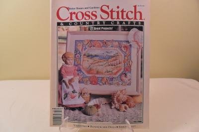 JAN/FEB 1992 HANDKERCHIEF DOLLS CROSS STITCH AND COUNTRY CRAFTS BOOK