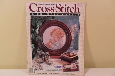 MAY/JUNE 1989 PALETTE STITCHING CROSS STITCH AND COUNTRY CRAFTS BOOK