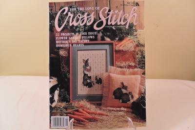 MAY 1991 FOR THE LOVE OF CROSS STITCH BOOK