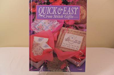 1991 QUICK & EASY CROSS STITCH GIFTS HARDCOVER BOOK