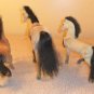 Vintage Lot of 3 Toy Horses