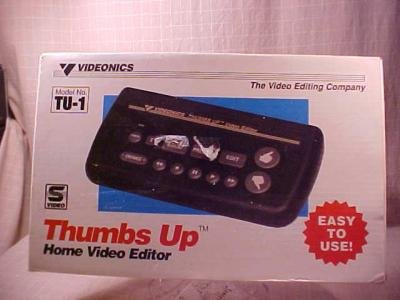 Videonics TU-1 Thumbs Up Home Video Editor NEW