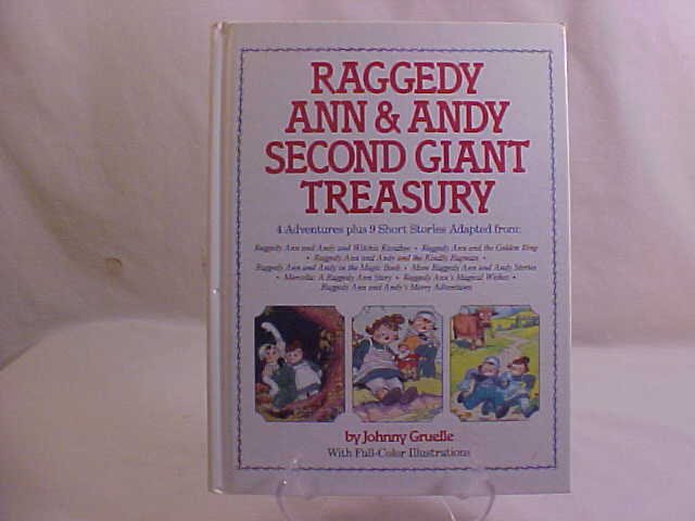 1989 RAGGEDY ANN & ANDY BOOK SECOND GIANT TRASURY BOOK