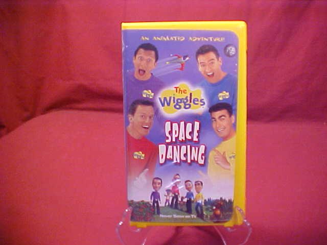 2003 THE WIGGLES SPACE DANCING VHS VIDEO