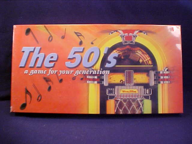 "THE 50'S" THE GAME FOR YOUR GENERATION MIB