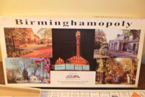 Birminghamopoly Board Game Birmingham Michigan complete