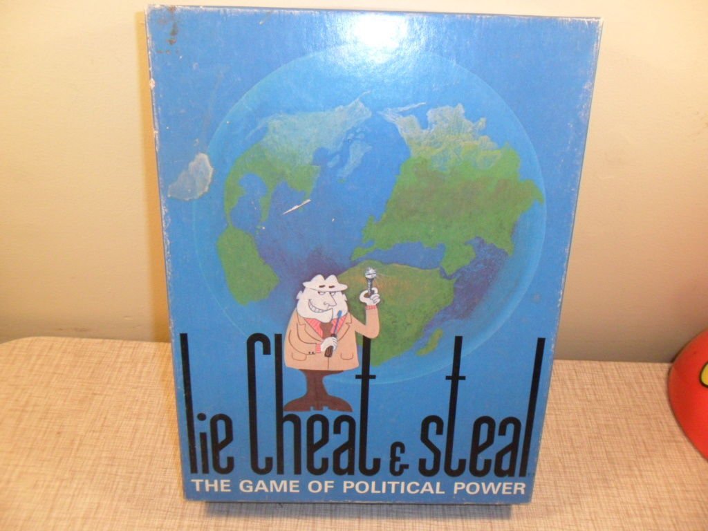 1971 Lie Cheat & Steal The Game Of Political Power Complete