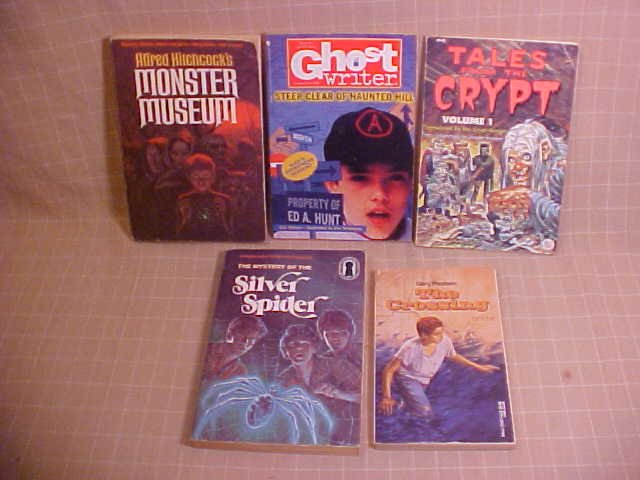 LOT OF 5 MISTERY THRILLER YOUNG ADULT BOOKS