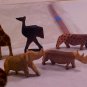 Vintage Hand Carved Wooden animals wildlife Africa/India