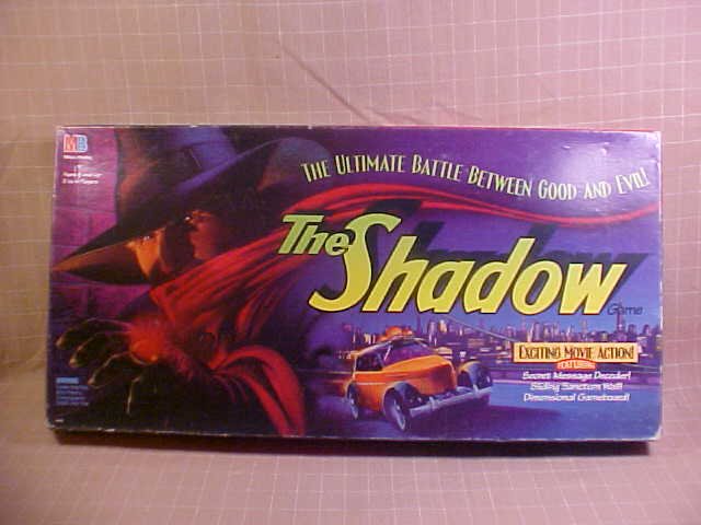 1993 THE SHADOW BOARD GAME ULTIMATE BATTLE