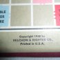 Scrabble Crossword Game Selchow & Righter Co. Complete Tiles Vintage 1953