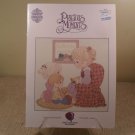 1991-92 Precious Moments Cross Stitch Book Bring The Little Ones To Jesus