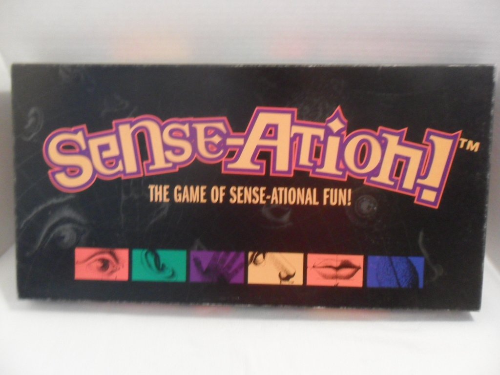 1999 Sense-Ation The Game Of Sense-Ational Fun Broad Game