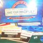 1998 The One Of A Kind Make Your Own Opoly Board Game MIB